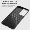 Samsung Galaxy S21 Ultra 5G Techsuit - CarbonFiber - Fekete tok-5949419161658 3 kép