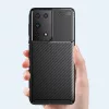 Samsung Galaxy S21 Ultra 5G Techsuit - CarbonFiber - Fekete tok-5949419161658 5 kép