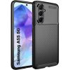  Techsuit - CarbonFiber - Samsung Galaxy A55 5G - Fekete tok-5949419161412 1 kép
