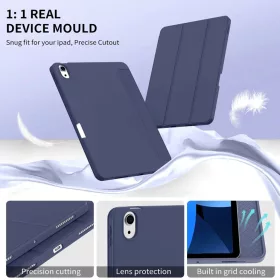  Techsuit - Flex háromszoros hajtogatás (ceruzatartóval) - iPad Air-5949419160743 2 kép