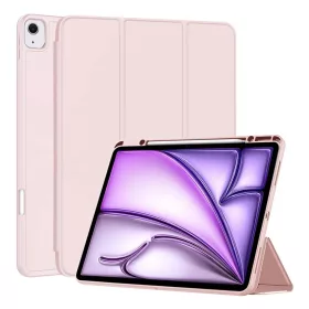    Techsuit - Flex Trifold (tolltartóval) - iPad Air 13 (2024-2026) - Rózsaszín tok