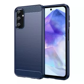    Techsuit - Carbon Szilikon - Samsung Galaxy A55 5G - Kék tok