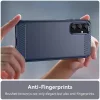  Techsuit - Carbon Szilikon - Samsung Galaxy A55 5G - Kék tok-5949419163935 4 kép