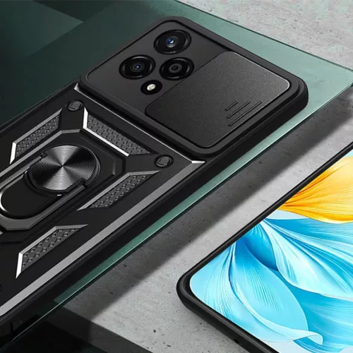 Techsuit - CamShield sorozat - Honor 200 Lite - Fekete tok-5949419165847 3 kép