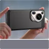  Techsuit - Karbon Szilikon - Huawei Pura 70 Ultra - Kék tok-5949419165663 2 kép