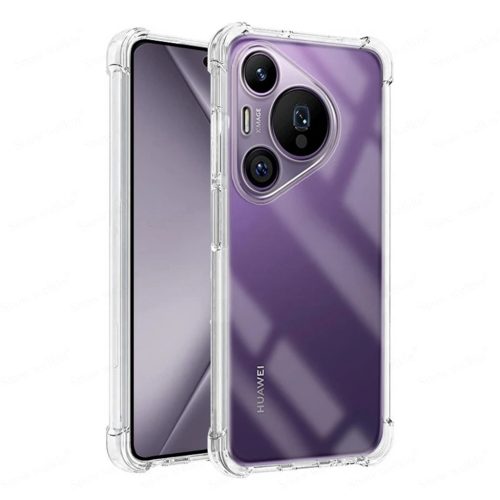  Techsuit - Ütésálló Átlátszó Szilikon - Huawei Pura 70 Pro - �-5949419165618 7 kép