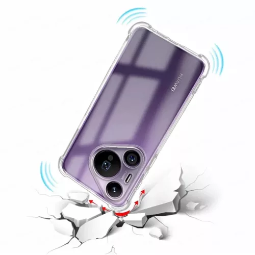  Techsuit - Ütésálló Átlátszó Szilikon - Huawei Pura 70 Pro - �-5949419165618 3 kép