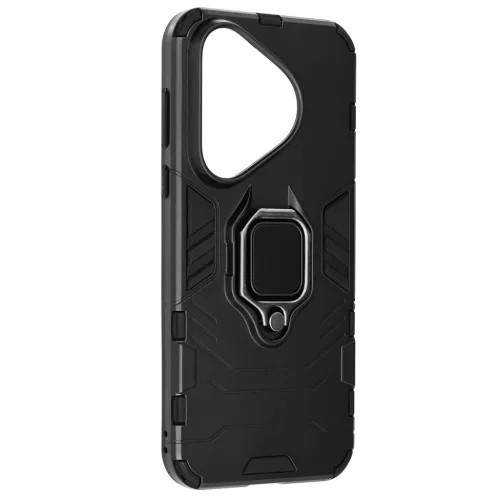  Techsuit - Szilikon Pajzs - Huawei Pura 70 - Fekete tok-5949419165595 5 kép