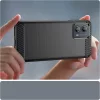  Techsuit - Karbon Szilikon - Motorola Edge 50 Fusion - Fekete tok-5949419165137 2 kép