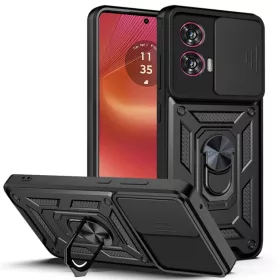    Motorola Edge 50 Fusion fekete Techsuit CamShield sorozatú tok