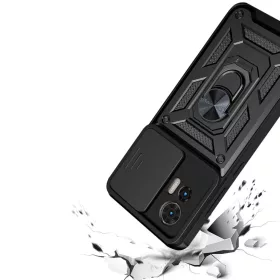  Techsuit - CamShield Sorozat - Motorola Edge 50 Fusion - Fekete tok-5949419165052 2 kép