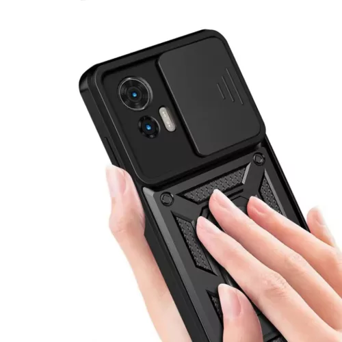  Techsuit - CamShield Sorozat - Motorola Edge 50 Fusion - Fekete tok-5949419165052 3 kép