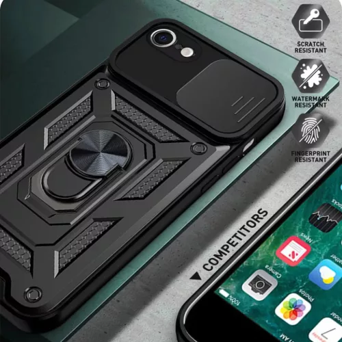 iPhone 16e/17e - Techsuit - CamShield sorozat - Kék tok-5949419164949 5 kép
