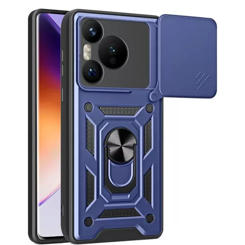  Techsuit - CamShield sorozat - Huawei Pura 70 - Kék tok-5949419170711 1 kép