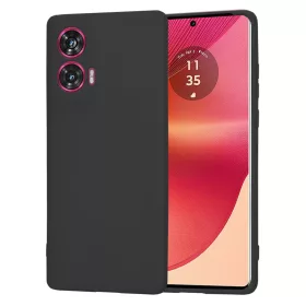  Motorola Edge 50 Fusion Fekete Techsuit SoftFlex tok