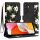  Techsuit - FlipCraft - Samsung Galaxy A14 4G / A14 5G - A hajnal virágai tok