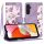  Techsuit - FlipCraft - Samsung Galaxy A14 4G / A14 5G - Rejtélyes Lila tok