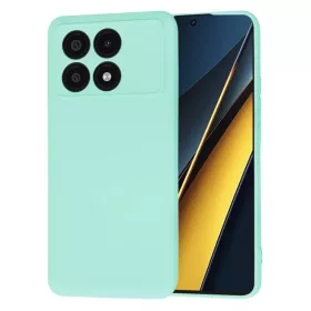  Techsuit - SoftFlex - Xiaomi Poco X6 Pro - Tengeri Kék tok-5949419173613 1 kép
