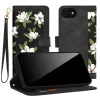iPhone 16e/17e Techsuit FlipCraft fliptok virágmintás