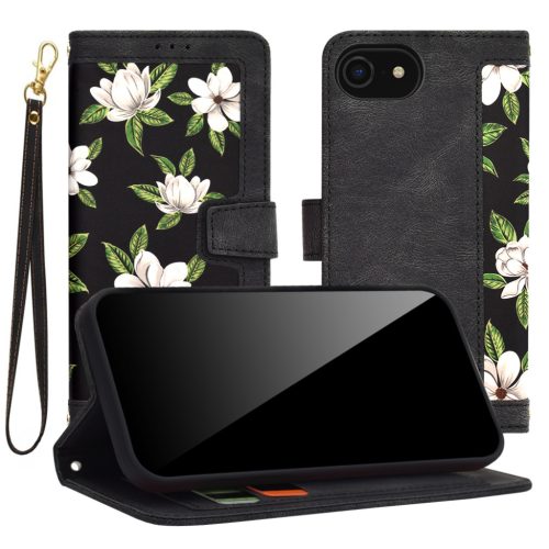 iPhone 16e Techsuit FlipCraft fliptok virágmintás-5949419171800 1 kép