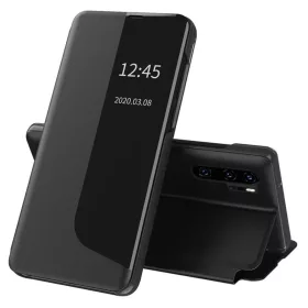    Techsuit - eFold sorozat - Huawei P30 Pro / P30 Pro Új Kiadás - Fekete tok