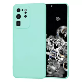    Techsuit - SoftFlex - Samsung Galaxy S20 Ultra 4G / S20 Ultra 5G - Tengerkék tok