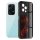  Techsuit - Glaze széria - Honor 200 Lite - Vörös Nebula tok-5949419185760 4 kép