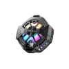 iOS és Android Fekete Techsuit - Phone Cooler (P60) - Mágneses, RGB Fények, Hőmérséklet Kijelző, Alacsony zajszint, Két sebesség