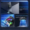 iOS és Android Fekete Techsuit - Phone Cooler (P60) - Mágneses, RGB -5949419190344 5 kép