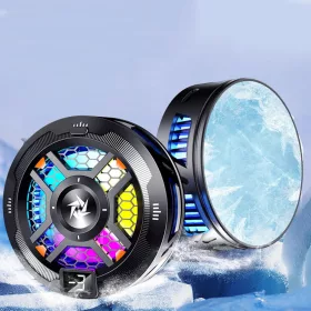Phone Cooler Techsuit - Mágneses, Hőmérséklet Kijelző, RGB Fénye-5949419190306 2 kép