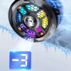 Phone Cooler Techsuit - Mágneses, Hőmérséklet Kijelző, RGB Fénye-5949419190306 6 kép