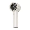 Techsuit - Kézi Mini Ventilátor (CT-111) - Hordozható, Állítható, Újratölthető, Digitális Kijelző, 10W - Fehér
