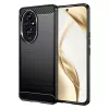  Honor 200 Fekete Techsuit Szénszilikon tok