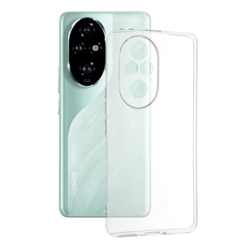  Techsuit - Átlátszó Szilikon - Honor 200 Pro - Átlátszó tok
