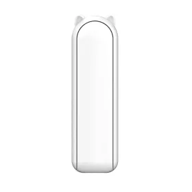   Techsuit - Mini Hordozható Kézi Ventilátor (HZ001) - 2000mAh, USB-ről újratölthető, 3 sebességi fokozatban állítható - Fehér