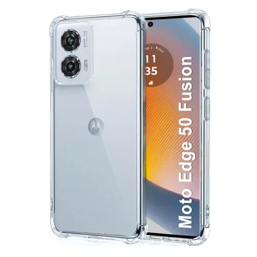 Techsuit - Ütésálló Átlátszó Szilikon - Motorola Edge 50 Fusio-5949419193192 2 kép