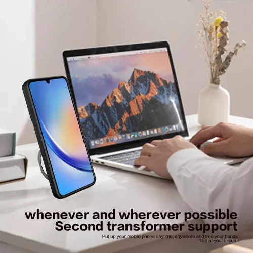  Techsuit - CamGuard Pro - Samsung Galaxy A55 5G - Rózsa Arany tok-5949419195653 3 kép
