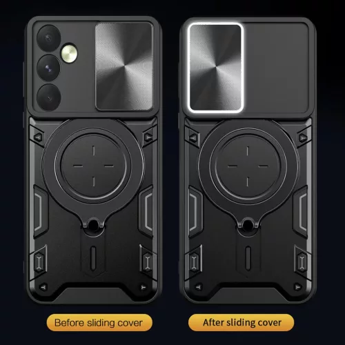  Techsuit - CamGuard Pro - Samsung Galaxy A55 5G - Rózsa Arany tok-5949419195653 4 kép