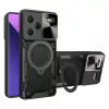  Techsuit - CamGuard Pro - Xiaomi Redmi Note 13 Pro+ 5G - Fekete tok