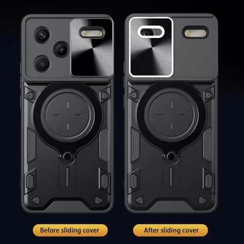  Techsuit - CamGuard Pro - Xiaomi Redmi Note 13 Pro+ 5G - Fekete tok-5949419194441 6 kép