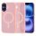  Techsuit - HaloFrost MagSafe Sorozat - iPhone 16 - Rózsaszín tok-5949419199552 5 kép
