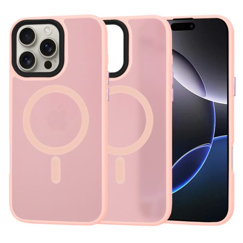  Techsuit - HaloFrost MagSafe sorozat - iPhone 16 Pro Max - Rózsaszí-5949419199316 5 kép