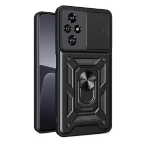 Honor 200 Pro Fekete Techsuit CamShield Sorozat tok