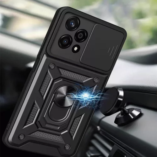 Techsuit - CamShield Sorozat - Honor 200 Pro - Fekete tok-5949419199163 5 kép