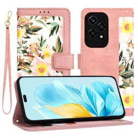  Honor 200 Lite Bájos rózsaszín Techsuit FlipCraft tok