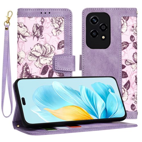  Techsuit - FlipCraft - Honor 200 Lite - Titokzatos Lila tok-5949419198968 4 kép