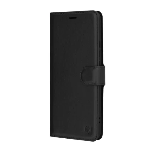  Techsuit - Bőr Fólia - Oppo Reno12 Pro - Fekete tok-5949419201156 4 kép