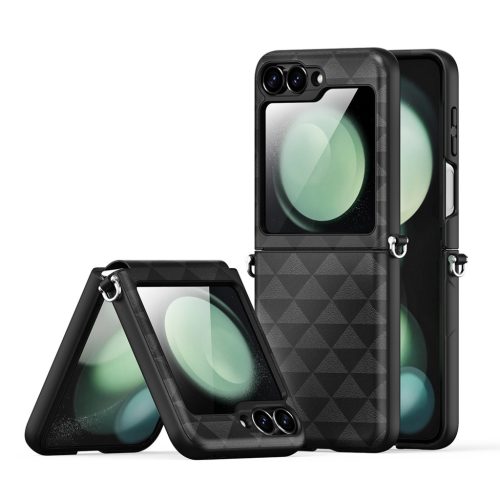  Dux Ducis - Fitt - Samsung Galaxy Z Flip6 - Fekete tok-6934913005729 7 kép