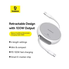Baseus - Data Cable Pathfinder Series (P10368400211-00) - Type-C to Ty-6932172653583 2 kép