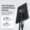 USB to Type-C Cluster Black Baseus Data Cable Gem (P10373002111-01) - -6932172658755 2 kép